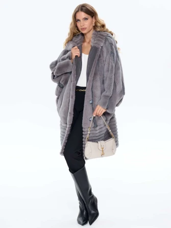 Норковая женская шуба BRASCHI ELM 042-1